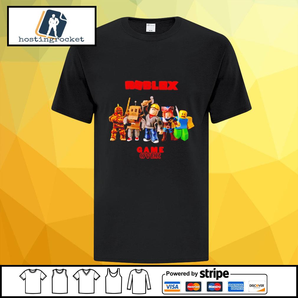 T Shirt At Fashion Store Roblox Game Over Shirt Twitter Tshirt - my dad left me shirt roblox