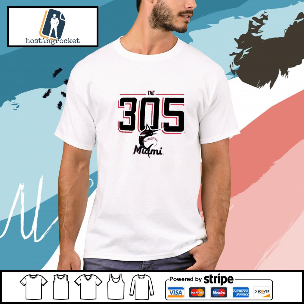 Official miami Marlins The 305 Shirt, hoodie, sweater, long sleeve and tank  top