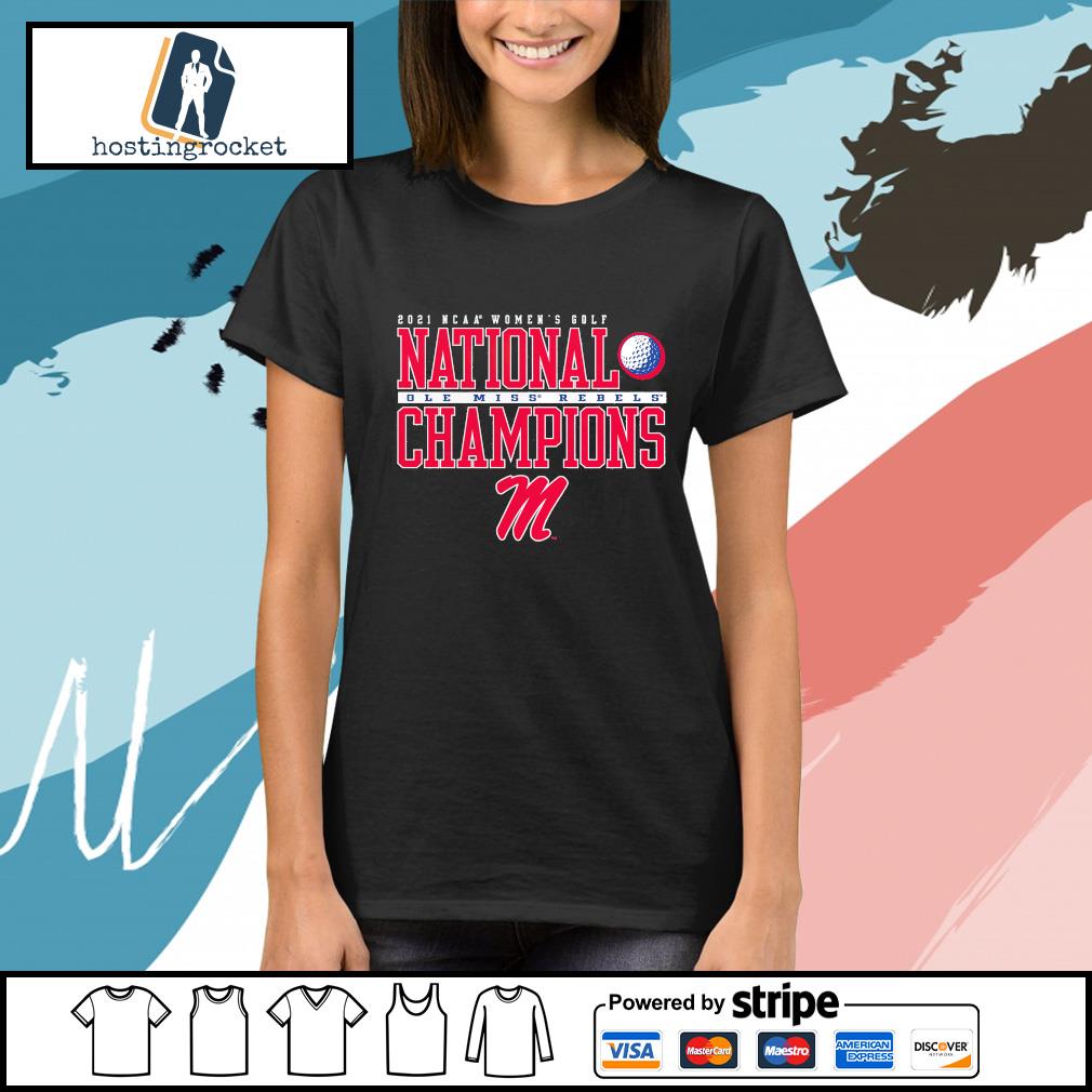 ole miss women's golf national championship shirt