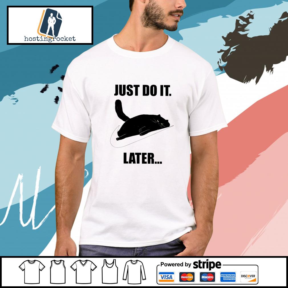 just do it later sweatshirt