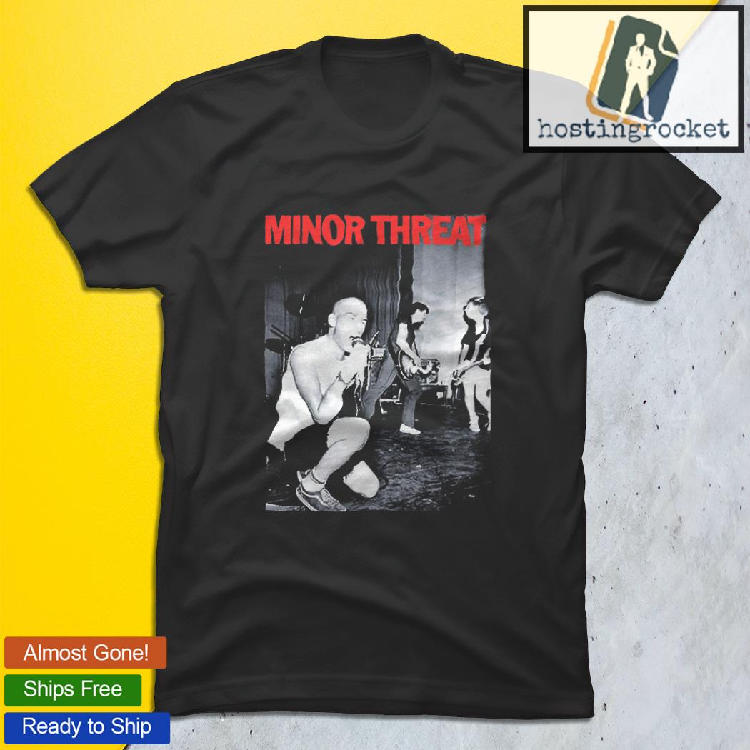 minor threat shirt