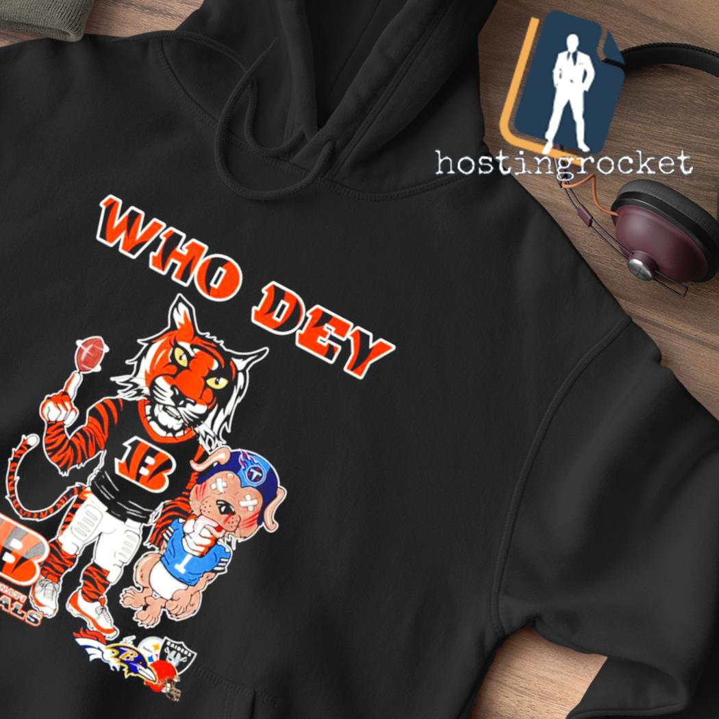 Vintage Cincinnati Bengals Who Dey Sweatshirt