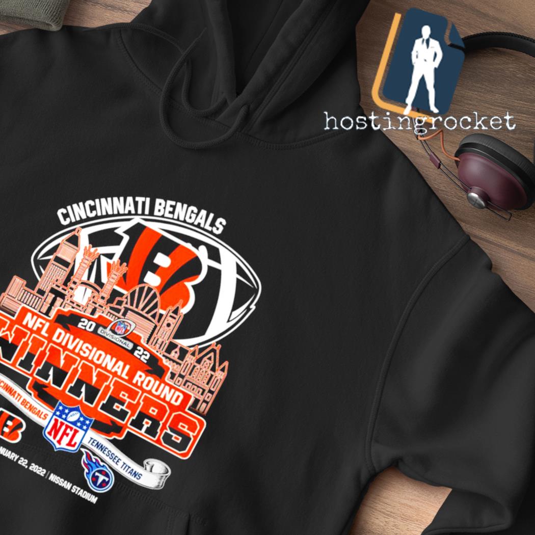 Cincinati Bengals 2022 NFL Division Round Champions Bengals vs Titans  shirt, hoodie, sweater, long sleeve and tank top