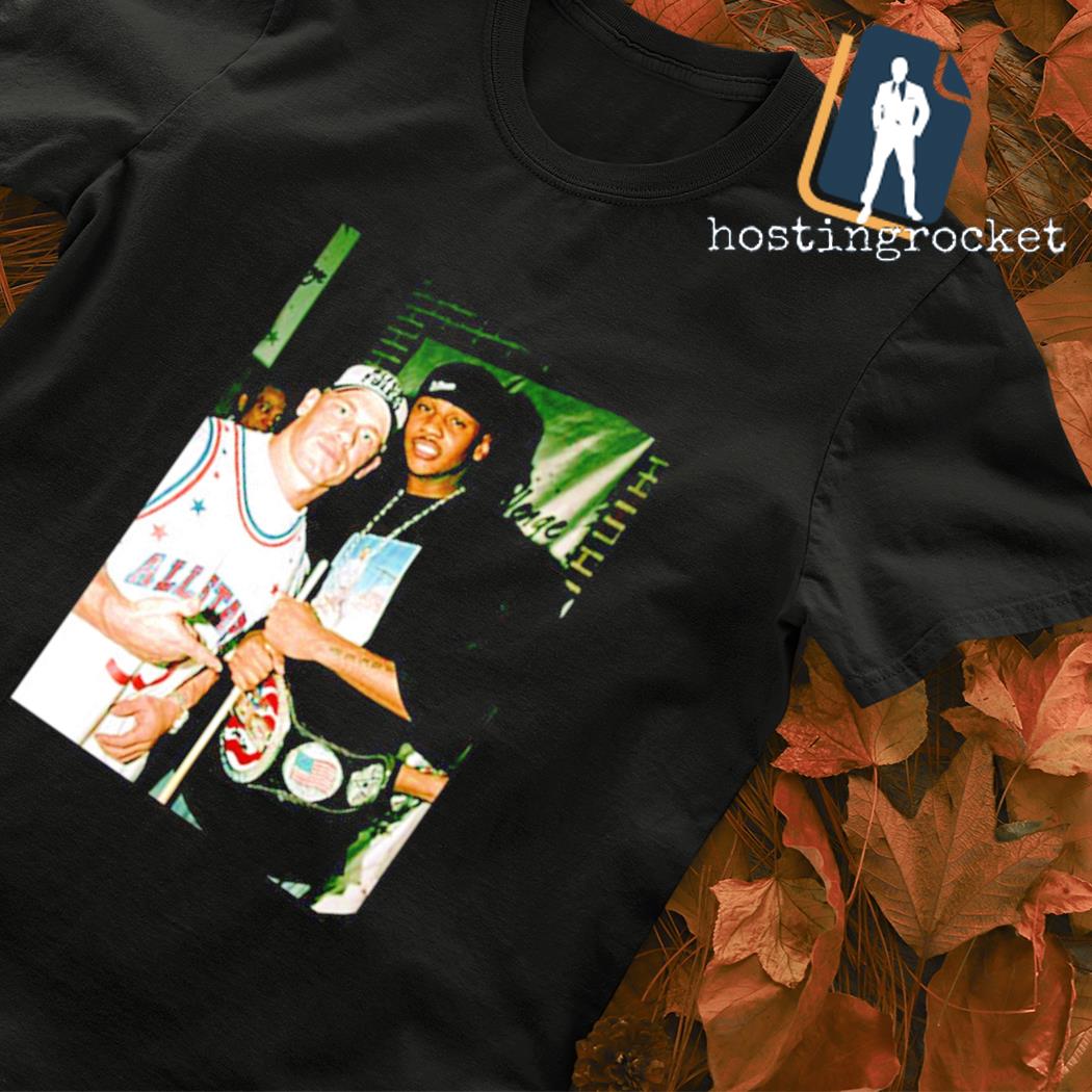 Carmelo Anthony And John Cena In 2005 Hoopmixonly T-Shirt, hoodie