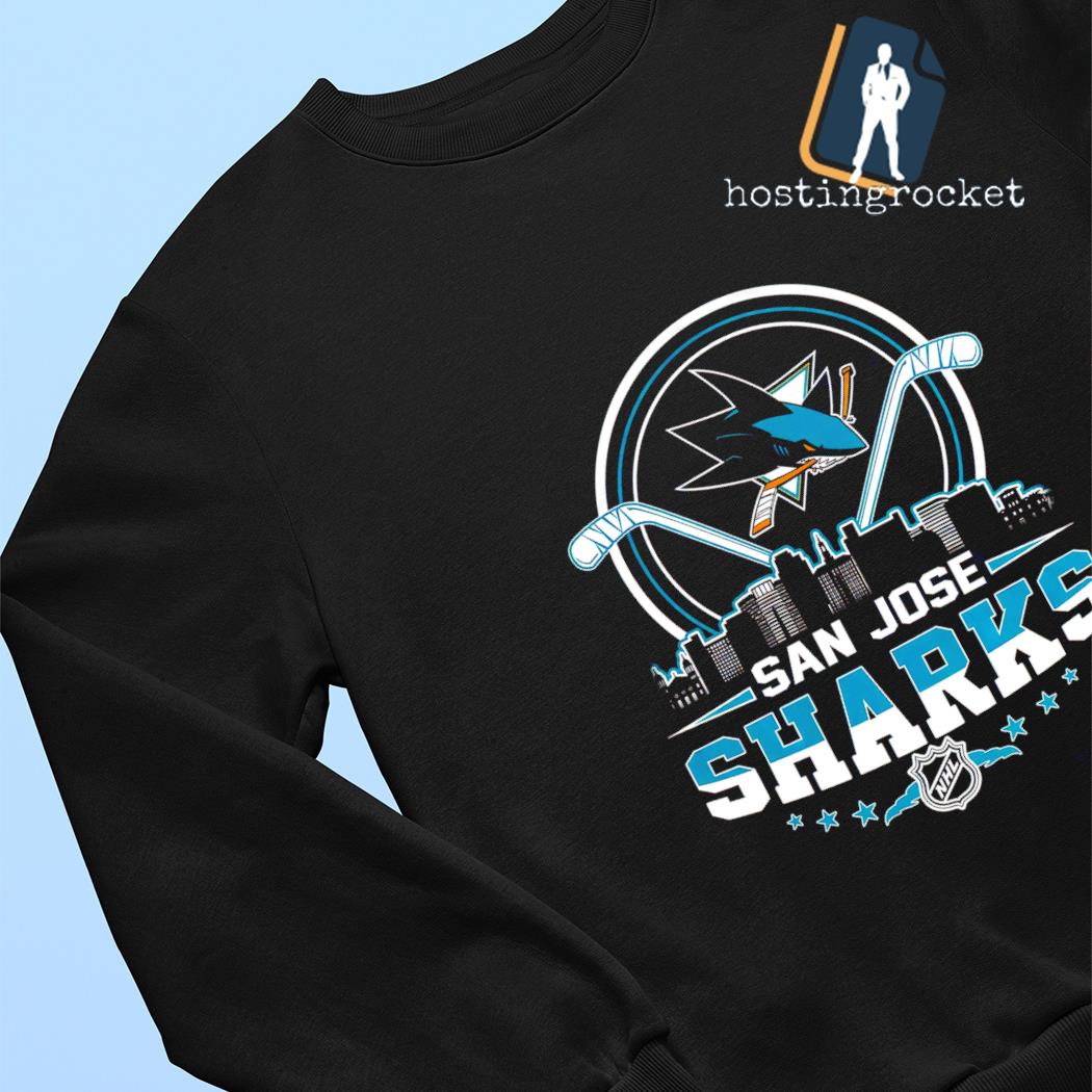 San Jose Sharks NHL City Skyline 2022 shirt, hoodie, sweater, long sleeve  and tank top
