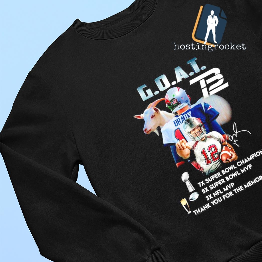 The Tom Brady Goat - T-shirts, hoodie, sweater, long sleeve and tank top