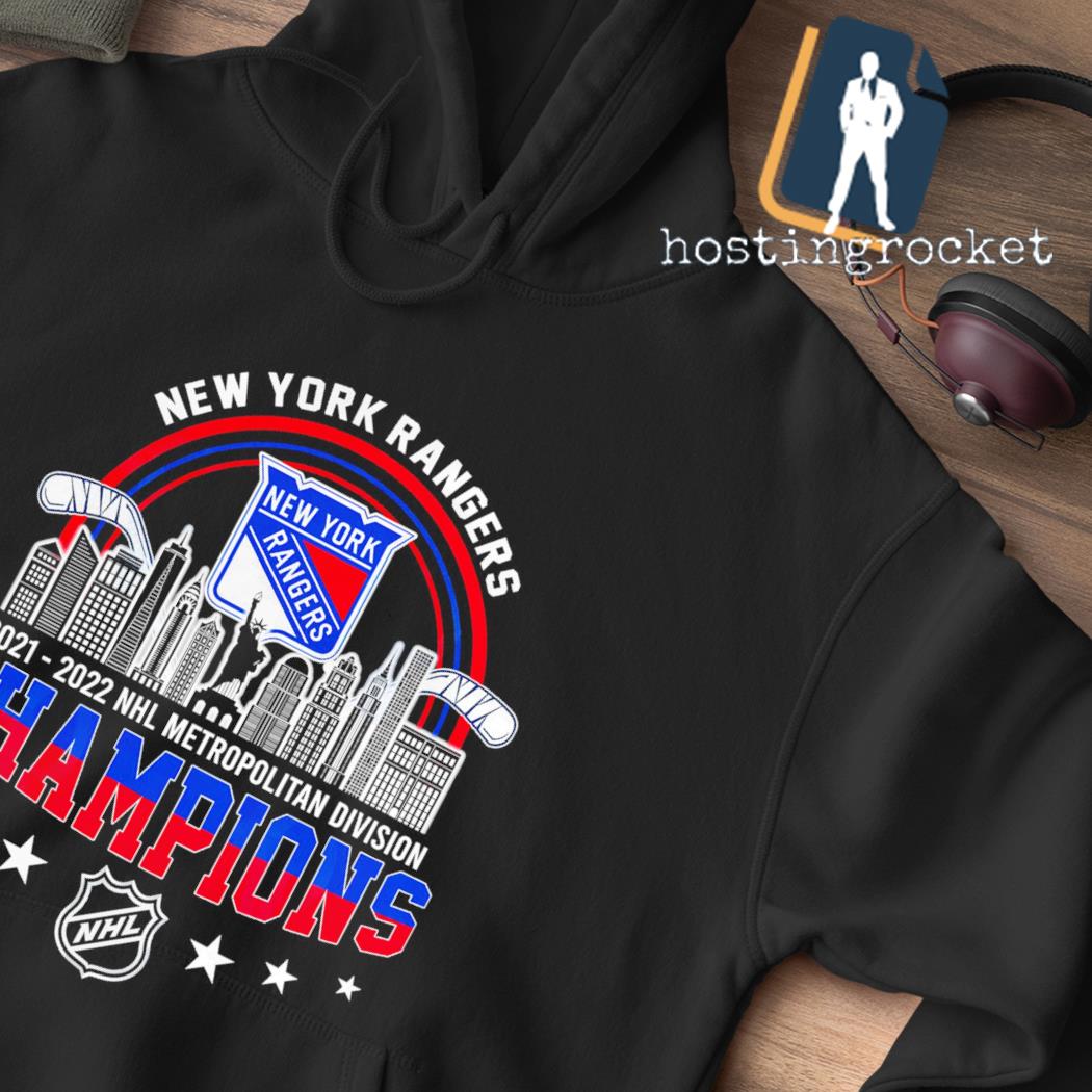 New York Rangers 2021-2022 NHL Metropolitan Division Champions logo T-shirt,  hoodie, sweater, long sleeve and tank top