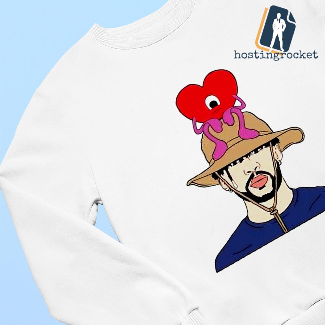 Sad Heart Dodgers Sweatshirt Bad Bunny