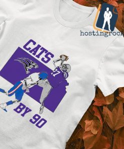 Cats by 90 Kansas State Wildcats football shirt