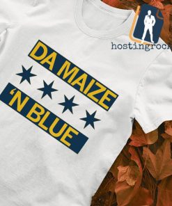 Da maize 'N blue shirt