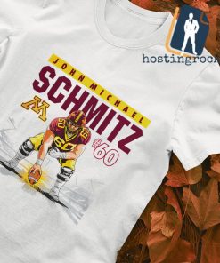 John Michael Schmitz Minnesota Golden Gophers football shirt