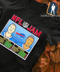 NFL Jam Bills Allen and Diggs Buffalo Bills shirt