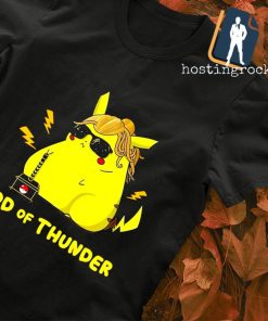 Pikachu god of thunder T-shirt