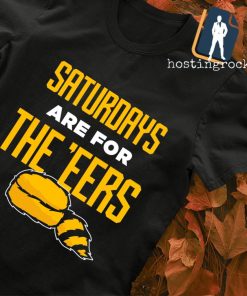 Saturdays are for the E'EERS West Virginia Mountaineers football shirt