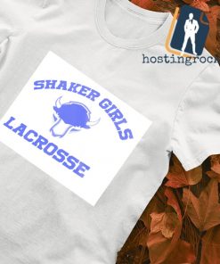 Shaker girls Lacrosse logo shirt