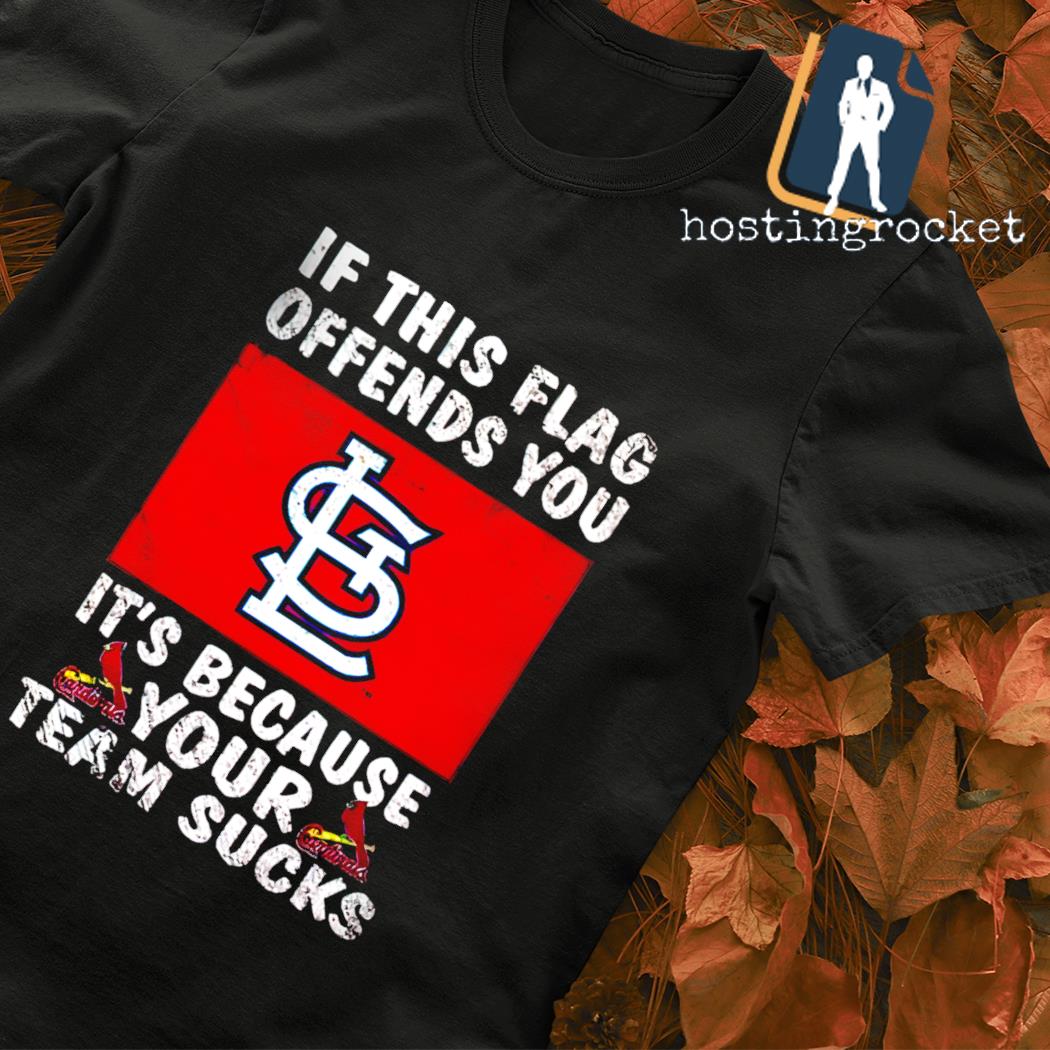 If This Arizona Cardinals Flag Offends You Your Team Suck T-Shirt - T-shirts  Low Price