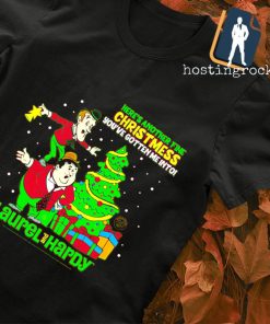 Stan Laurel and Oliver Hardy here's another fine Christmas shirt