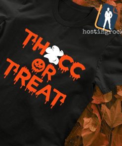 Thicc or Treat Halloween shirt