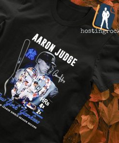 Aaron Judge 4x All-Star 2x Silver Slugger New York Yankees signature T-shirt