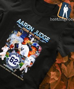 Aaron Judge home run King American league single season record New York Yankees shirt