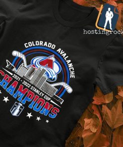 Colorado Avalanche 2021-2022 Stanley Cup Champions T-shirt