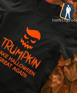 Donald Trump Trumpkin make halloween great again shirt