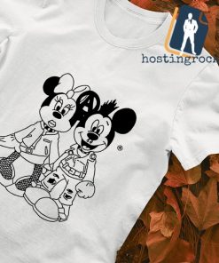 Minnie and Mickey Mouse Punk shirt