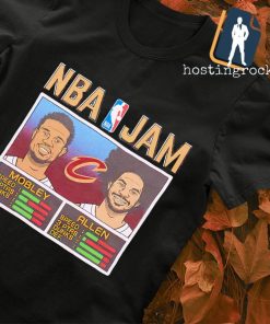 NBA Jam Cavs Mobley and Allen shirt