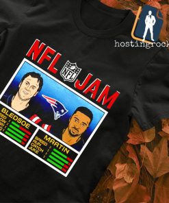 NFL Jam New England Patriots Drew Bledsoe and Curtis Martin shirt