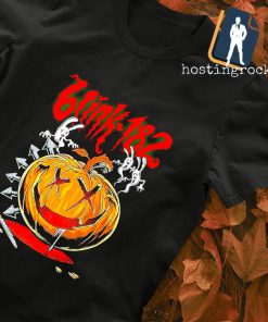 Pumpkin Blink 182 Halloween T-shirt