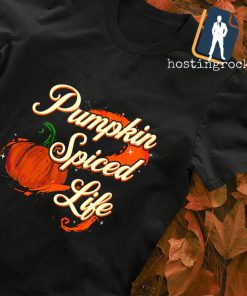 Pumpkin spiced life charcoal shirt