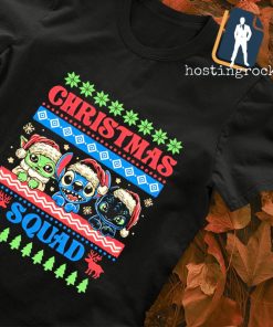 Stitch Ugly Christmas Squad shirt