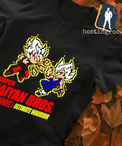 Super saiyan bros ultimate warrior shirt