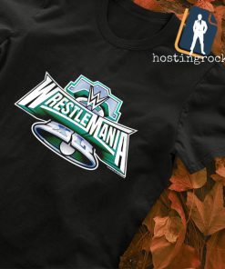 WrestleMania logo T-shirt