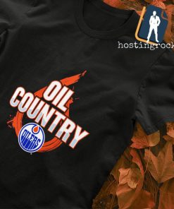 Edmonton Oilers country logo shirt