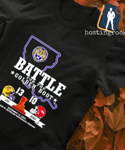 LSU vs. Arkansas Battle for the Golden Boot 2022 shirt