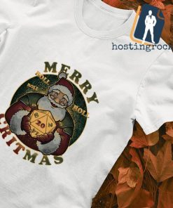 Santa Merry Critmas roll Merry Chistmas shirt