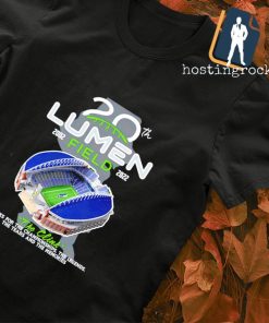 Seattle Seahawks 20th Lumen field 2002 2022 the clink thank for the Championships shirt