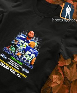 Seattle Seahawks Forever 2011 2020 forever a part of Seahawks history thank you shirt