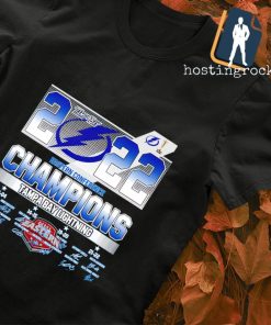 Tampa Bay Lightning 2022 Eastern Conference Champions signature shirt