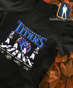 Tennessee Titans abbey road signature shirt