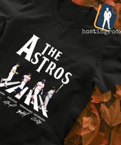 The Astros Champions abbey road signature shirt
