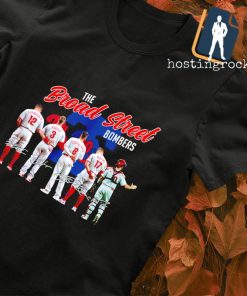 The Broad Street bombers Philadelphia Phillies signature shirt