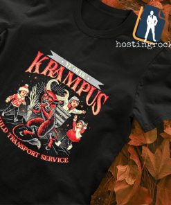 Ye olde Krampus child transport service Christmas shirt