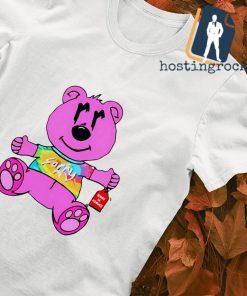 Joey Burrow wearing Sorry Pink Bear shirt