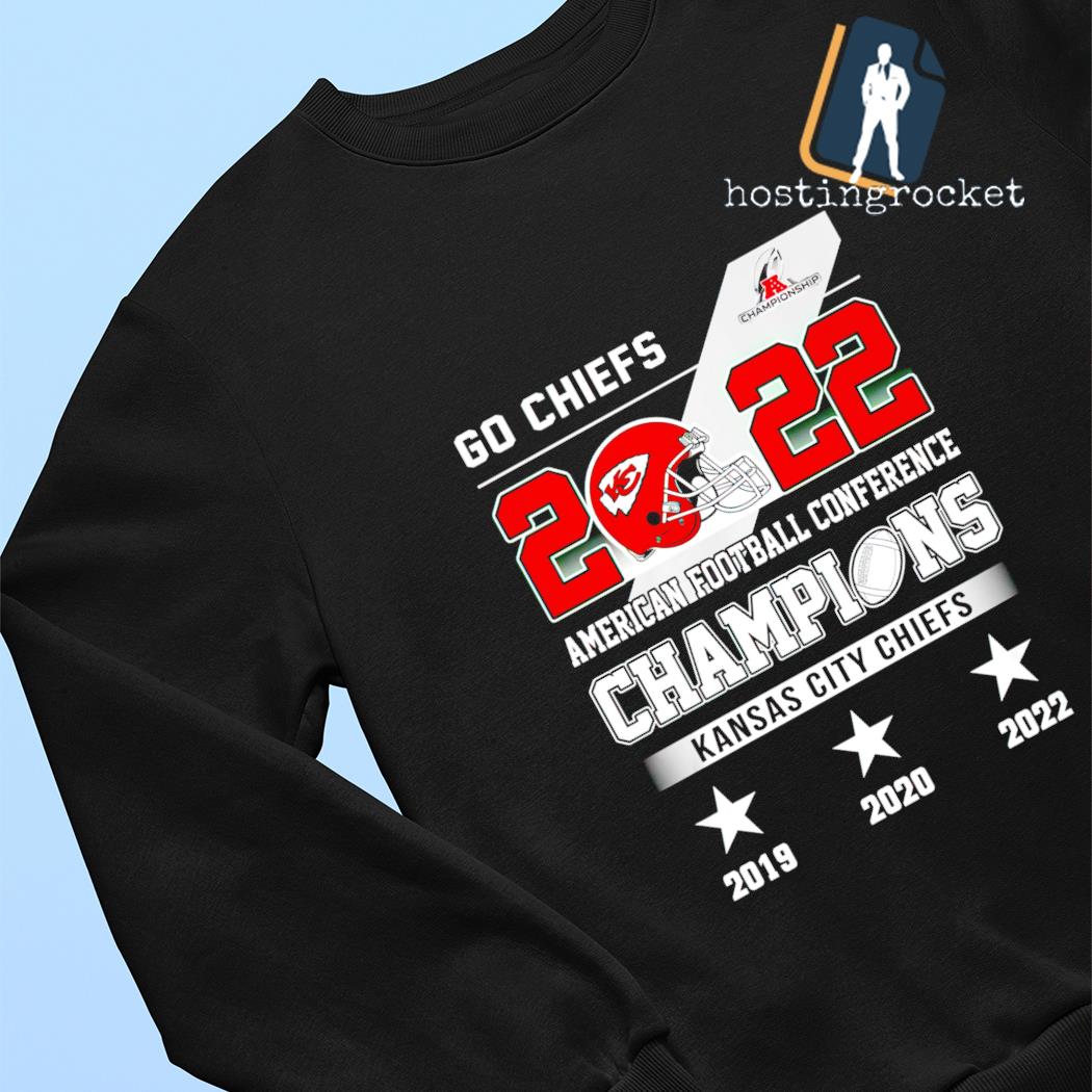 Premium Kansas City Chiefs 2022-2023 American Football Conference Champions  shirt, hoodie, sweater, long sleeve and tank top