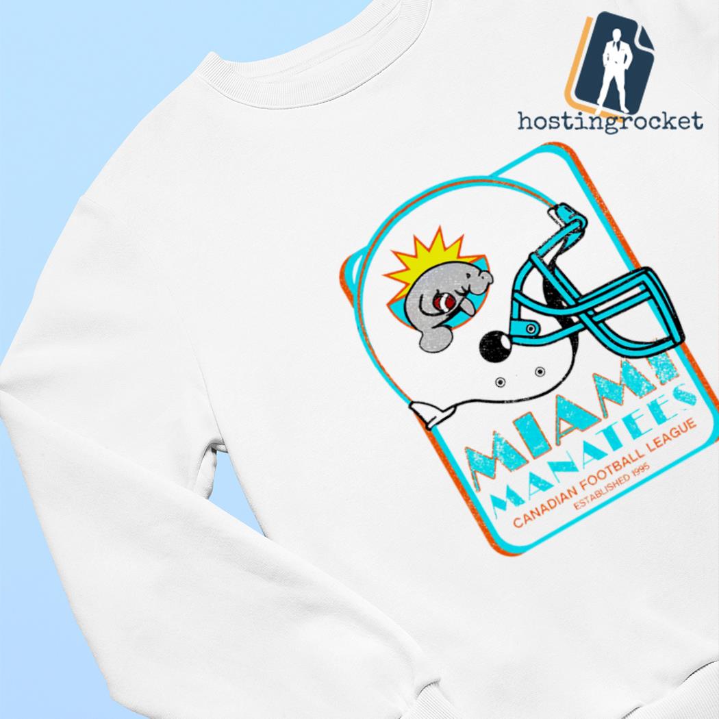 Miami Manatees Football, Vintage CFL Apparel