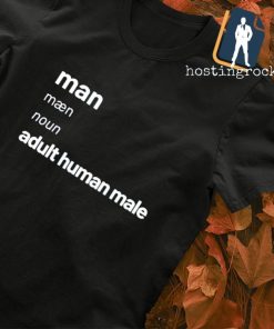 Adult human male man definition shirt
