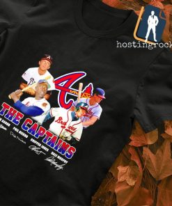 Atlanta Braves the Captain's signature T-shirt