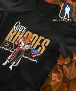 Cody Rhodes Slant American Nightmare signature shirt